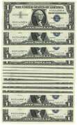 14 Gem CU Consecutive 1957-A $1 Silver Certificates