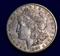 Lot of 6 Morgan Dollars From the late Eighteen Hundreds All From The San Francisco Mint