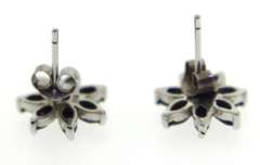 Sterling Silver Opal And Pink Saphires Ring