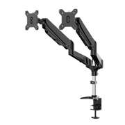 Dual Monitor Stand with Dual Pneumatic Arms