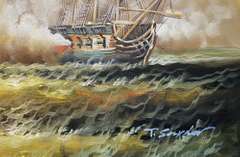 ONE OF A KIND HAND PAINTED OIL PAINTING ON CANVAS