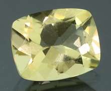Bright 2.45ct cushion cut Lemon yellow Citrine