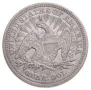 1853 Seated Liberty Quarter
