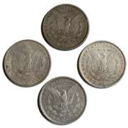 1879 1882 O 1882 &1884 Morgan Dollars