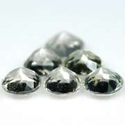 Glittering 6.26ct UNHEATED diamond white Topaz set