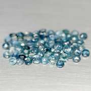 Multi-hue 8.36ct natural blue Sapphire set