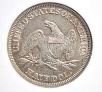1854 50 C  AU 53 NGC