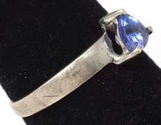 Sterling Silver Tanzanite Ring