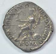Lustrous Commodus Roman Silver Denarius, 177-192 AD