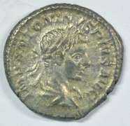 Near Mint Elagabalus Roman Silver Denarius, 218-222 AD