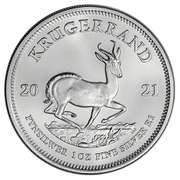 2021 South Africa 1 oz Silver Krugerrand