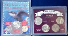 Estate Lot Of Coins in Display  Holders.