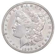 1892-S Morgan Silver Dollar - Circulated