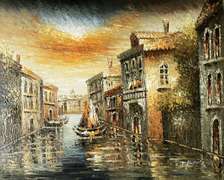 BEAUTIFUL  HAND PAINTED OIL PAINTING ON CANVAS