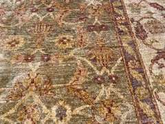 VINTAGE ZIGHLER RUG 8.9x10.9