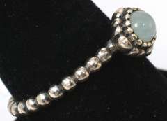 Vintage Sterling Silver Cabochon Ring