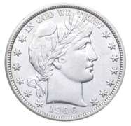 1906 Barber Half Dollar