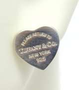 Tiffany & Co Heart Tag Stud Earrings