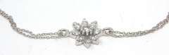 Powerful 18kt Diamond Flower Bracelet