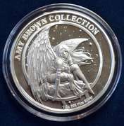 Amy Brown Lady Of The Forest 1 OZ Silver Round