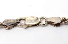 Sterling Silver Rope Chain Necklace