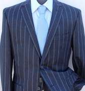 Superb Slim Fit Flannel Suit, Made By Galante