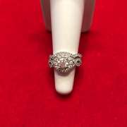 14 KT WHITE GOLD NEIL LANE DIAMOND WEDDING SET.