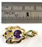 Unique Amethyst Pendant