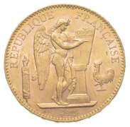 1906 France Gold 100 Francs - World Gold Coin - .9335 AGW