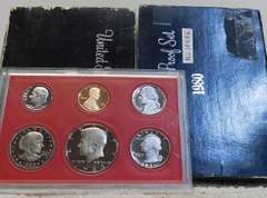 2 ea: 1980 PROOF Sets