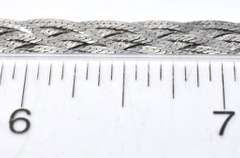 Sterling Silver Herringbone Necklace