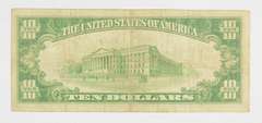 1929 $10 National Currency Note - Wilmerding, PA - Low Serial #