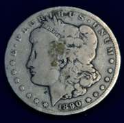 1890 CC Morgan  Dollar Circulated