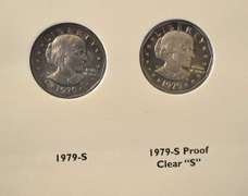 Littleton Susan B Anthony Dollars Complete Set 1979-1981, 1999