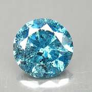 Incredible .39ct rare London blue Diamond solitaire