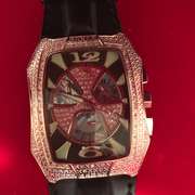 BRAND NEW MENS TECHNO-MASTER WATCH MODEL TM-2064 WITH DIAMONDS