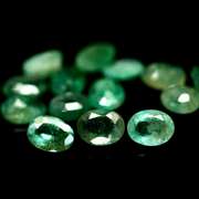 Large 6.48ct 14 piece Zambian Emerald parcel