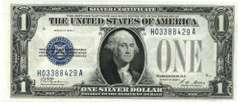 Superb Gem CU 1928-A Series $1 Silver Certificate note