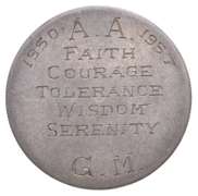 1922 Peace Silver Dollar - AA Token
