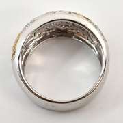 Stunningly Detailed Diamond Dome Ring