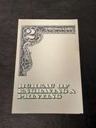 Uncut Sheet Of 4 1976 $2 Star FRN Notes