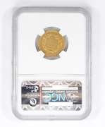 AU53 1860 $3.00 Indian Princess Head Three-Dollar Gold Piece - NGC