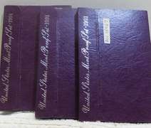 3 ea: 1991 PROOF Sets 3 sets