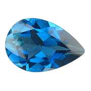 Real 3.31ct London blue Brazilian Topaz
