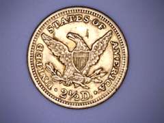 1905 $2.50 Liberty Gold Quarter Eagle