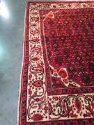 MAGNIFICENT PERSIAN HAMEDAN RUG 7'X10'.1"