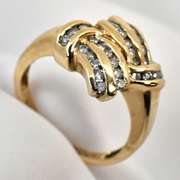 Well styled Channel Set Diamond Ring