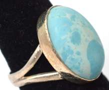 Sterling Silver  Turquoise Ring.