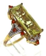 Sterling Silver Gemstone Ring