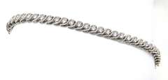 Fabulous S Link Diamond Bracelet in 925